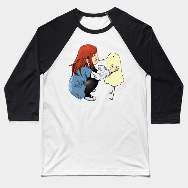 Oyasumi Punpun - Aiko's Kiss (Colored) _045 Baseball T-Shirt by SpecialTee_Shop